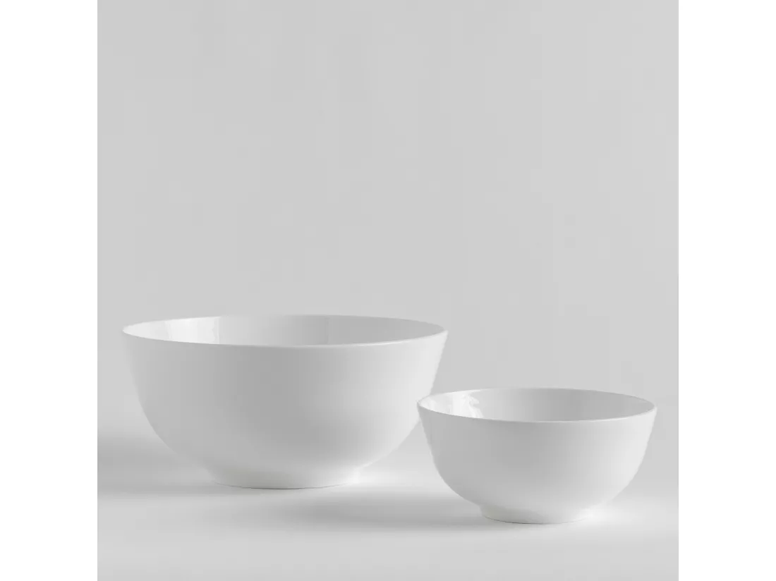 Bol de Table Bianco2 Blanc Moyen 8x16