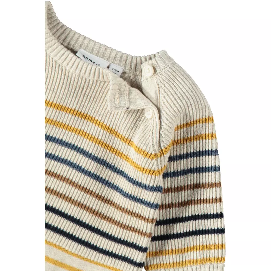 name it Langarmshirt Nbmsopas Peyote Melange