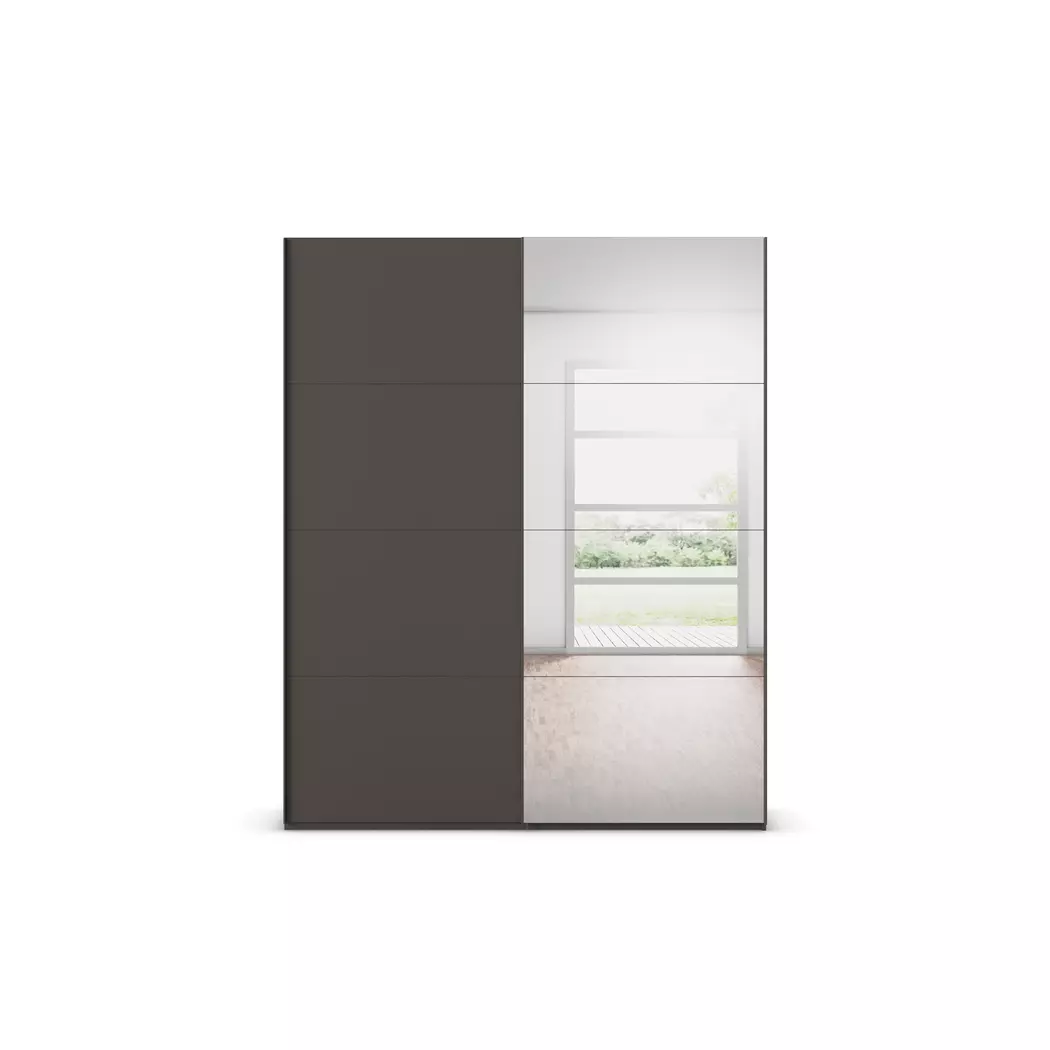 Schwebetürenschrank Vareno 181 x 222 cm