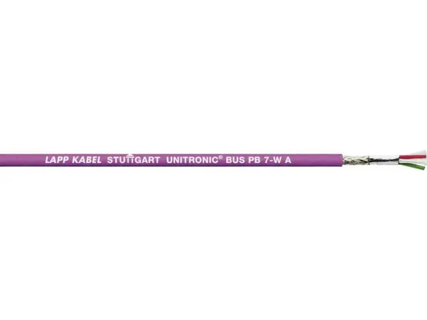 LAPP 2170824/100 Busledning UNITRONIC® BUS 1 x 2 x 0.32 mm² Violet 100 m