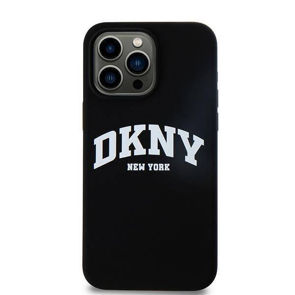 iPhone 14 Pro Max MagSafe Silikon Hülle Case (DKHMP14XSNYACH) - Schwarz