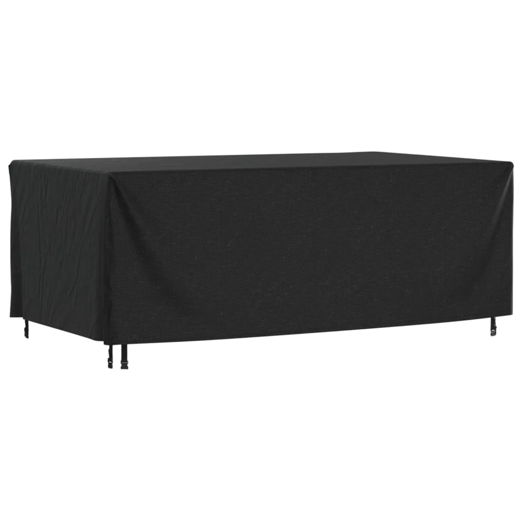 Housse de salon de jardin noir 240x140x90 cm imperméable 420d