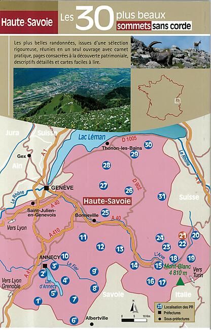 CHAMINA - 30 SOMMETS SANS CORDE HAUTE SAVOIE