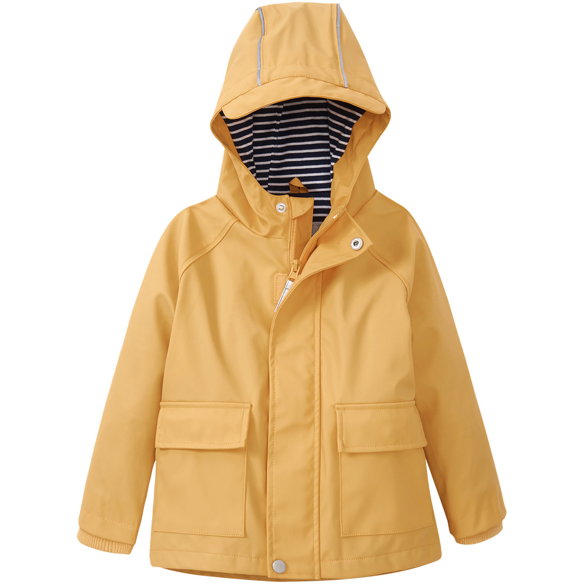 Topolino Kinder Regenjacke mit Beschichtung gelb