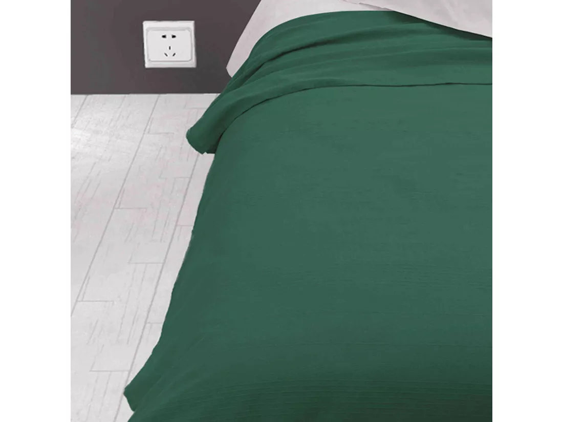 Jeté de lit Adèle vert 180x220 cm