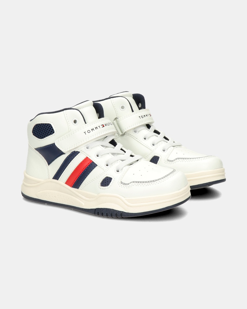 Tommy Hilfiger Jacobs Hoge sneakers  - wit