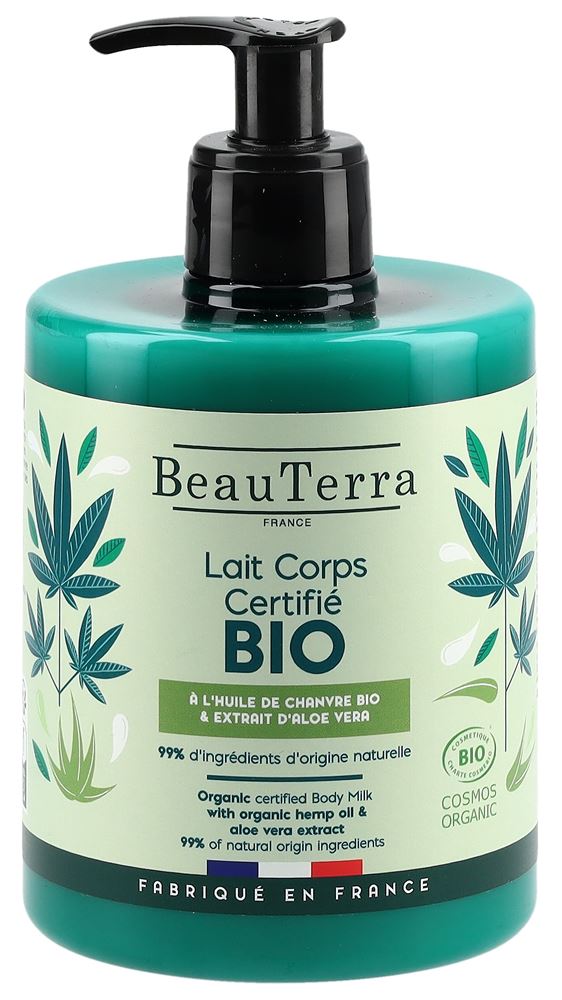 BEAUTERRA Körpermilch Milch Hanf & Aloe Vera Bio Fl 500 ml