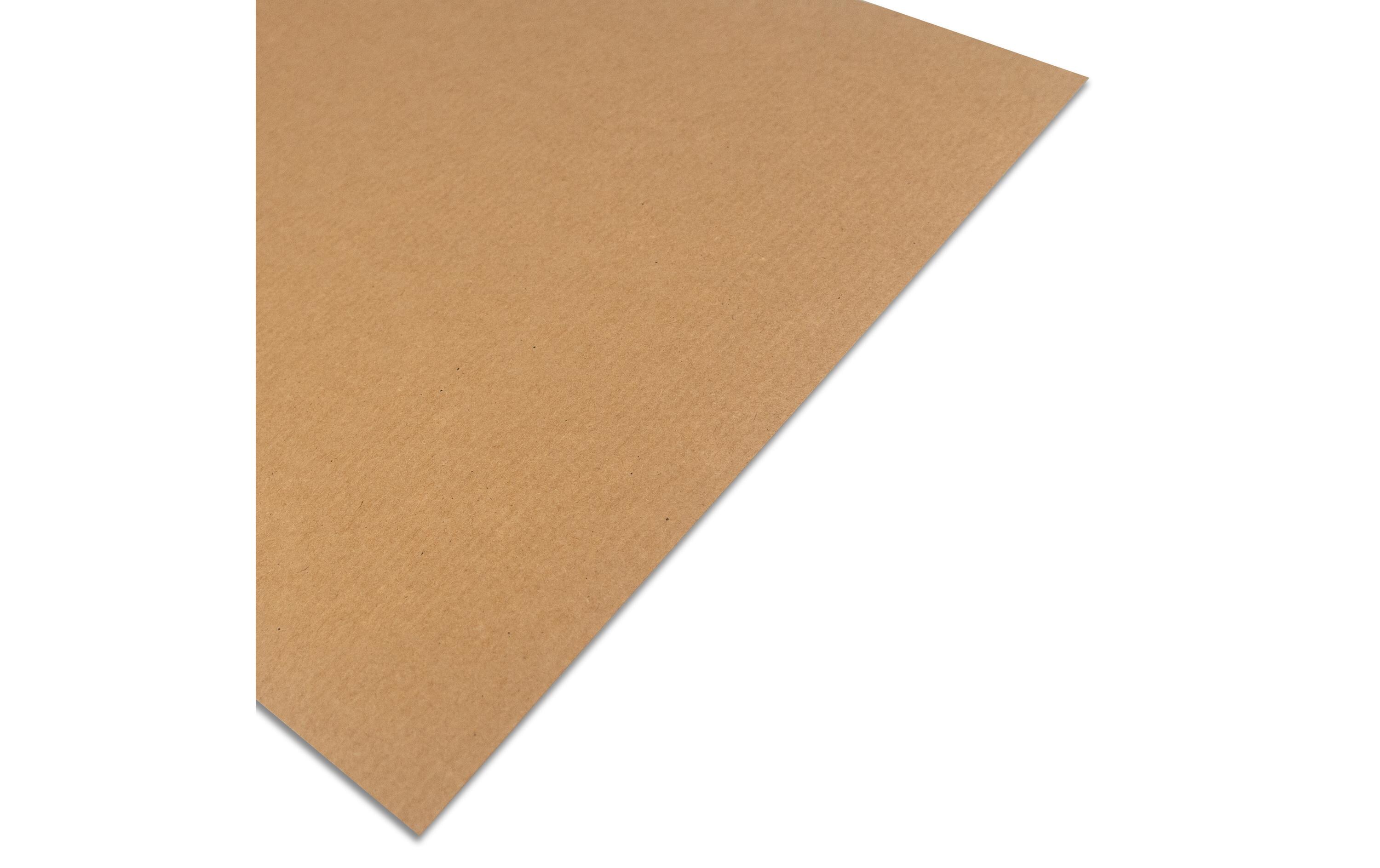 Bastelpapier Natura A3, 250 g/m², 16 Stück, BraunKraftkarton zum Kreieren von tollen Karten