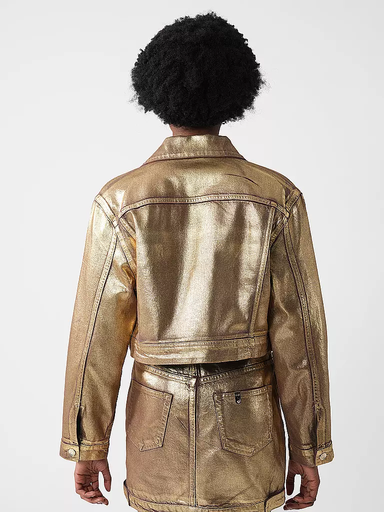 LIU JO Jeansjacke  gold