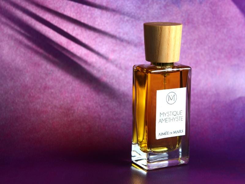 Aimée de Mars Eau de Parfum Mystique Améthyste COSMOS 30 ml Parfüm mit Saint-Genulphe Quellwasser und feiner Mandel