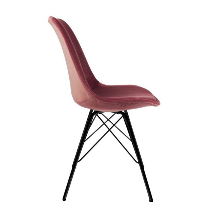 Kick collection - Stoel Velvet - Roze
