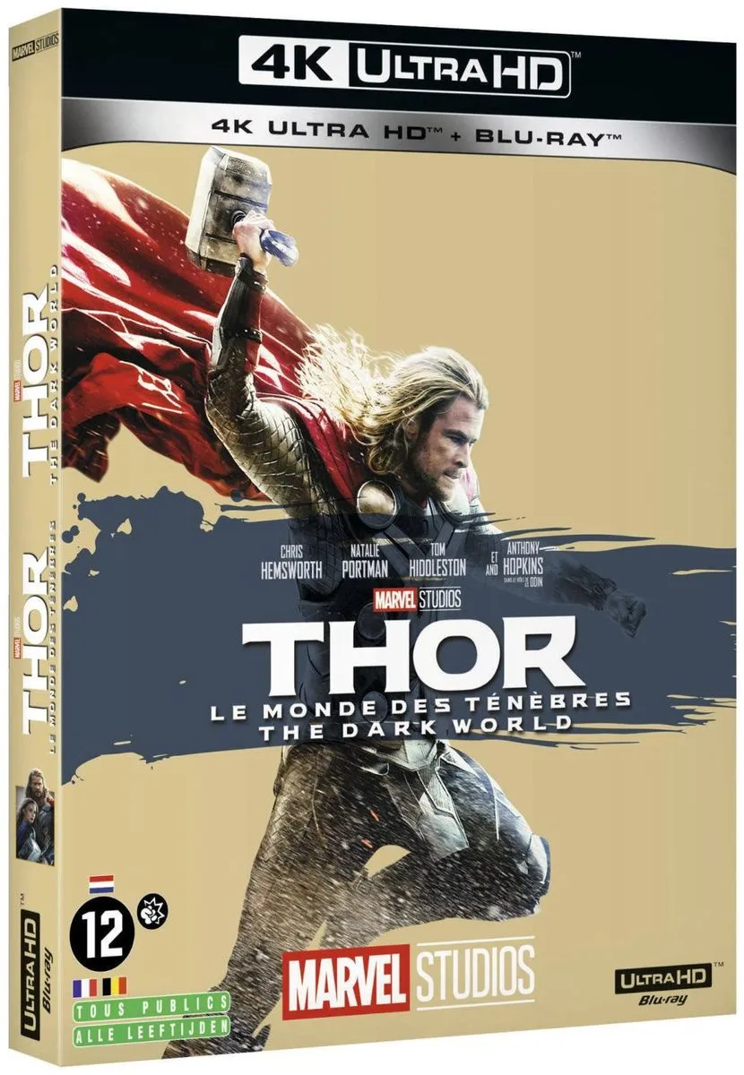 Thor: The Dark World (Blu-Ray UHD 4K   Blu-ray) Disques Blu-ray films