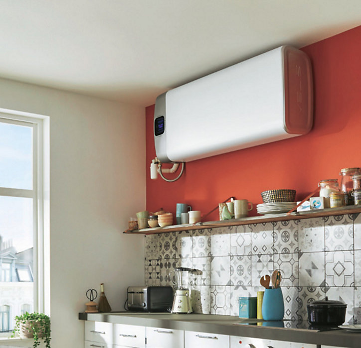 Chauffe-eau électrique plat Ariston Velis White 80L