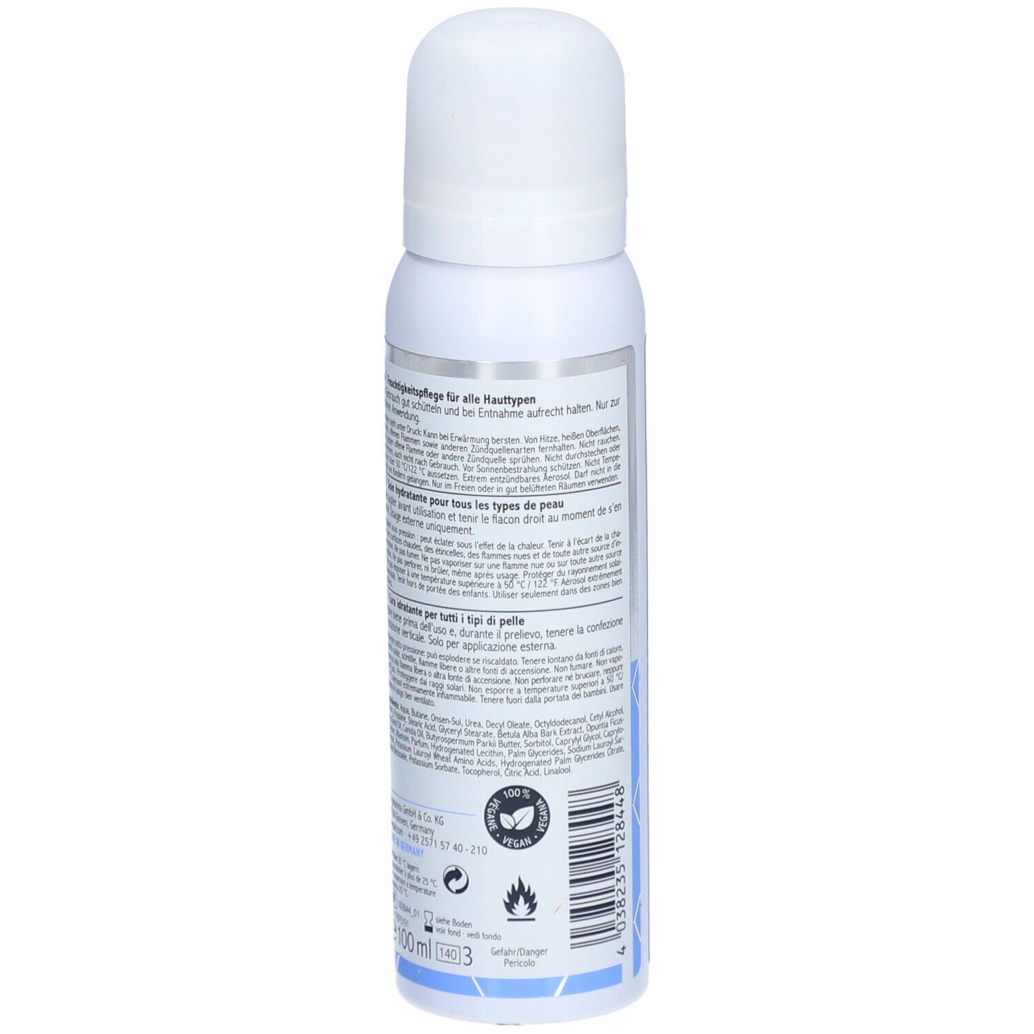 SKINCAIR AQUA Hand Thermalwasser Schaum-Creme