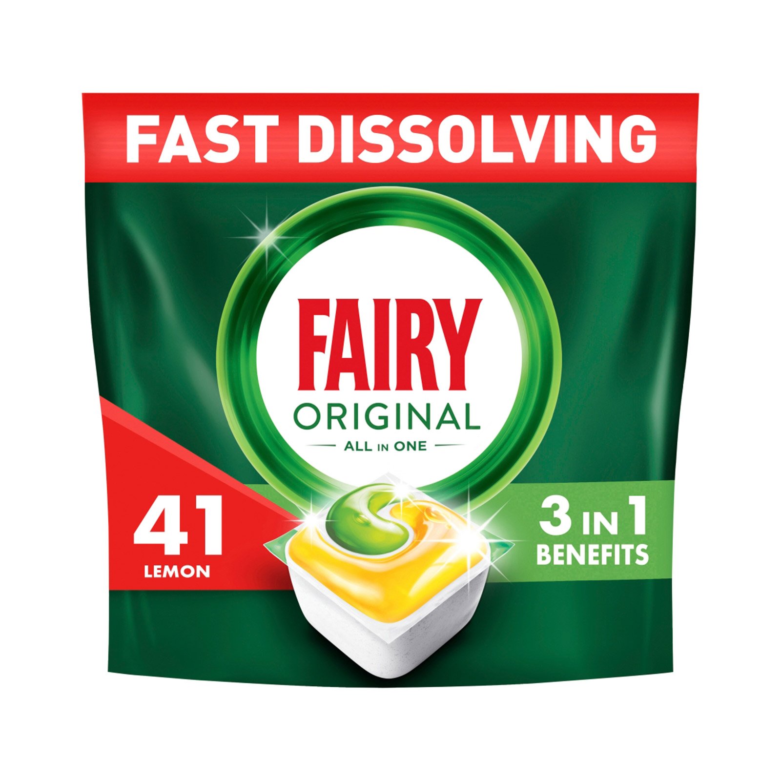 Fairy Spülmaschinentabs All in One Original Zitrone