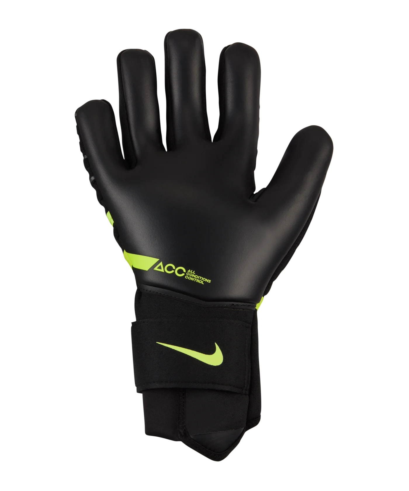 Nike Phantom Elite Recharge Torwarthandschuhe Schwarz Gelb F014
