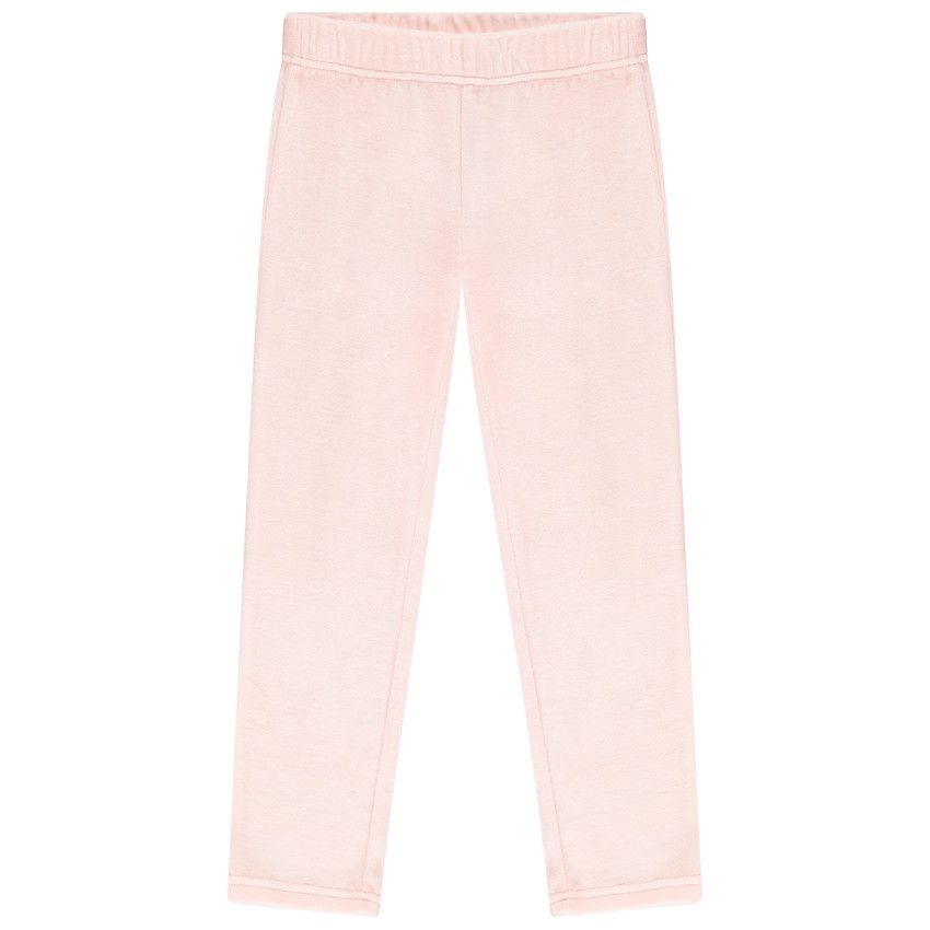 Pyjama en velours avec masque biche pour enfant fille - Rose