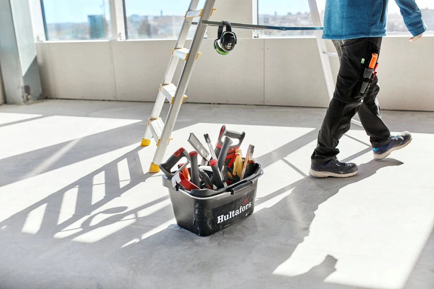 Hultafors TB-15 Tool Bucket Gereedschapsemmer - 15L - Zwart
