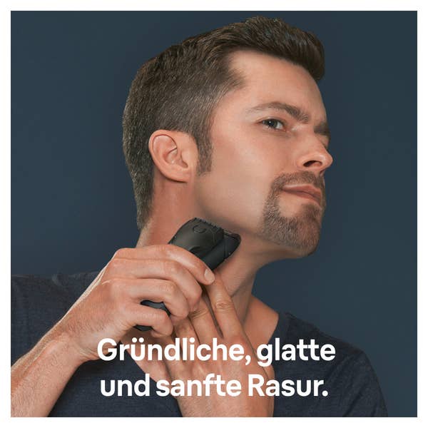 Braun Series 1 10B Elektrorasierer Scherkopf in schwar