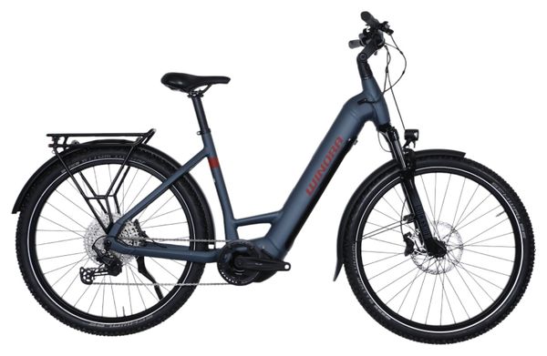Vélo de Ville Électrique Winora Yucatan X12 Lowstep Shimano Deore 12V 27.5'' 720 Wh Gris 2023 - Produit Reconditionné