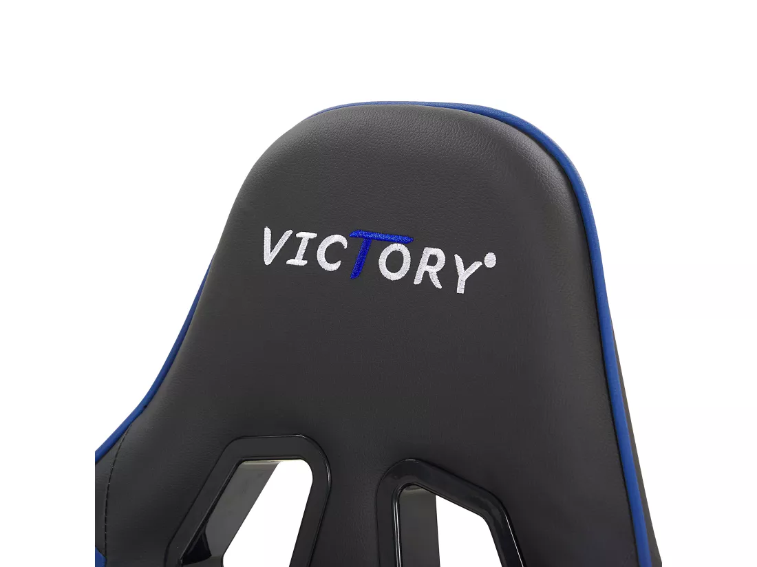 Siège de gaming VICTORY Cuir PU Bleu