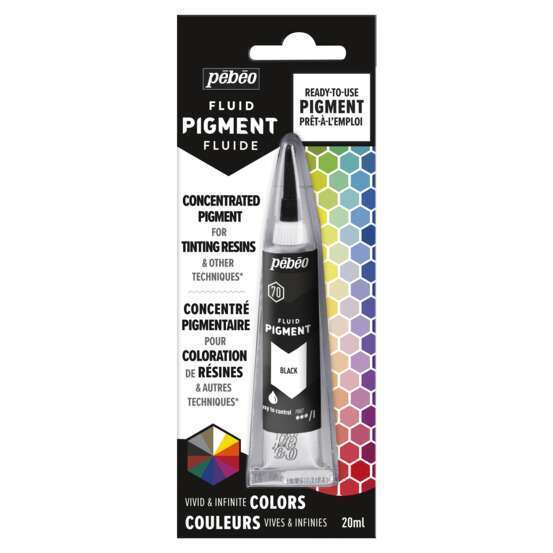 Fluid pigment 20ml noir
