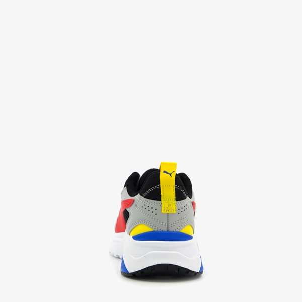 Puma Trinity Lite AC+ jongens sneakers grijs/wit