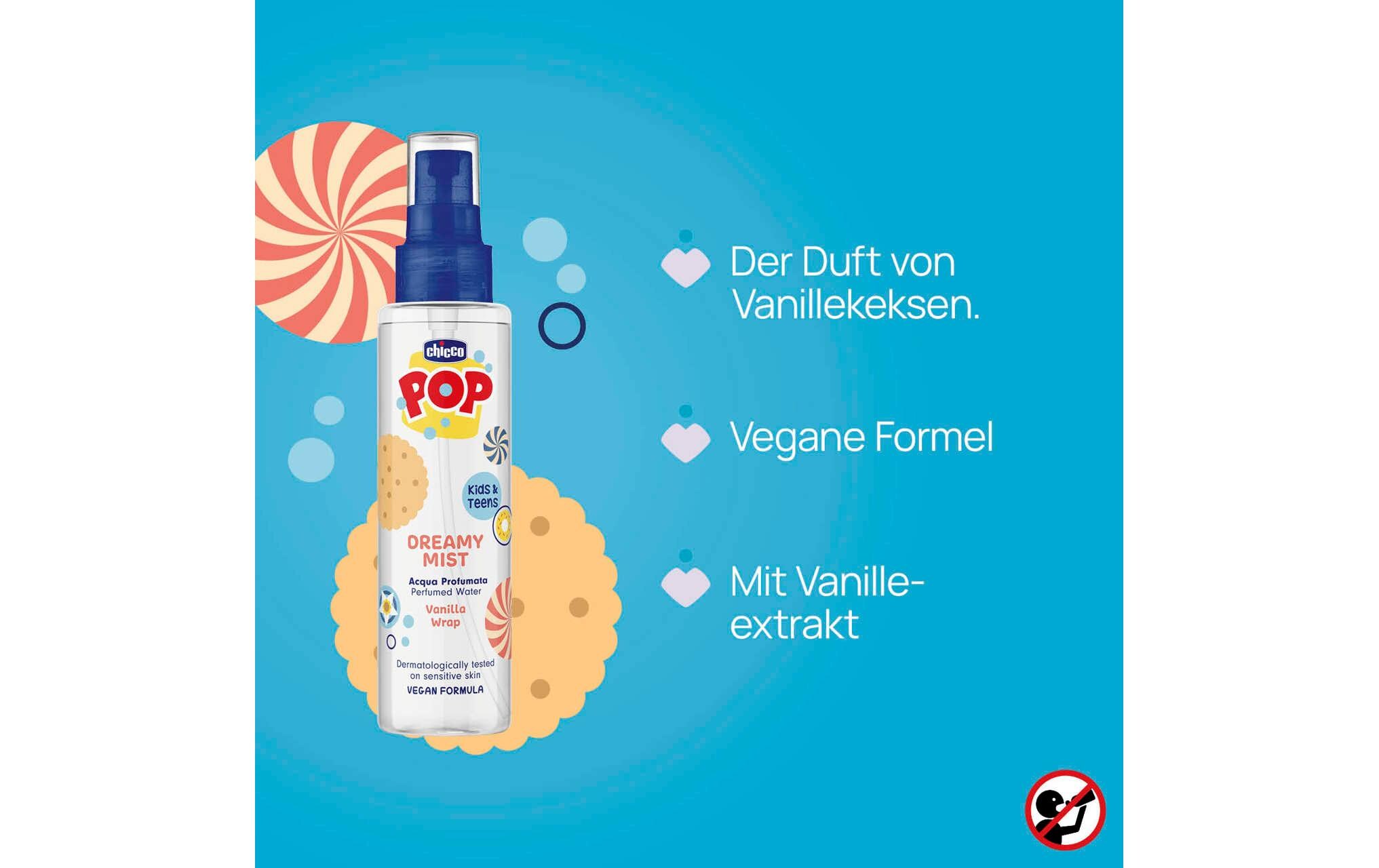 Dreamy Mist Vanilla Wrap 150 mlMildes und duftendes Parfümwasser für Kinder