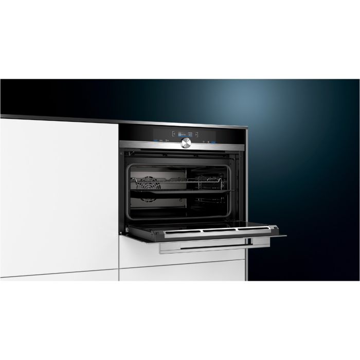 Siemens Einbau-Backofen iQ700 CB634GBS3 Edelstahl