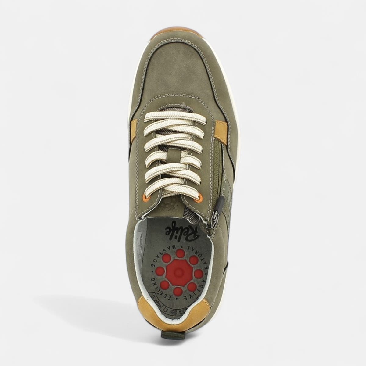 Baskets basses Homme kaki