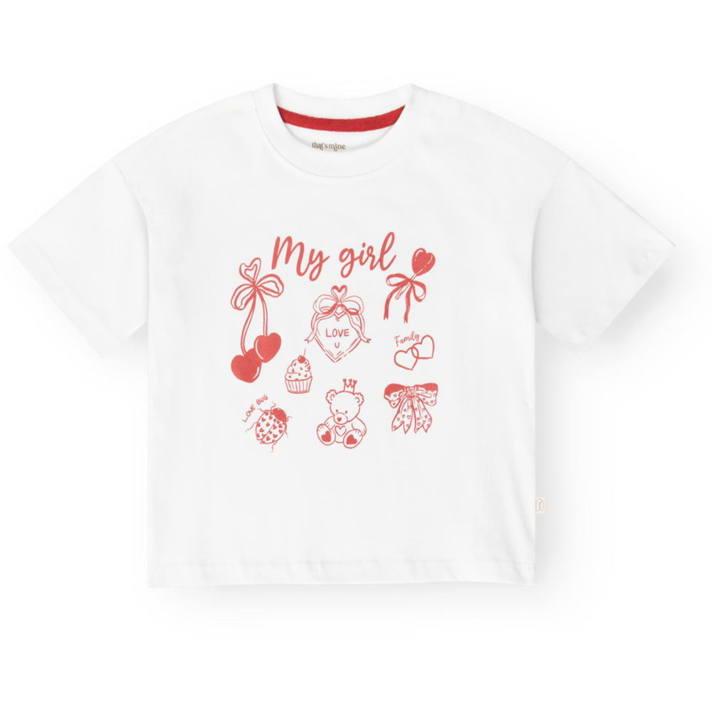 Køb That's Mine My Girl Vilde Oversized T-Shirt
