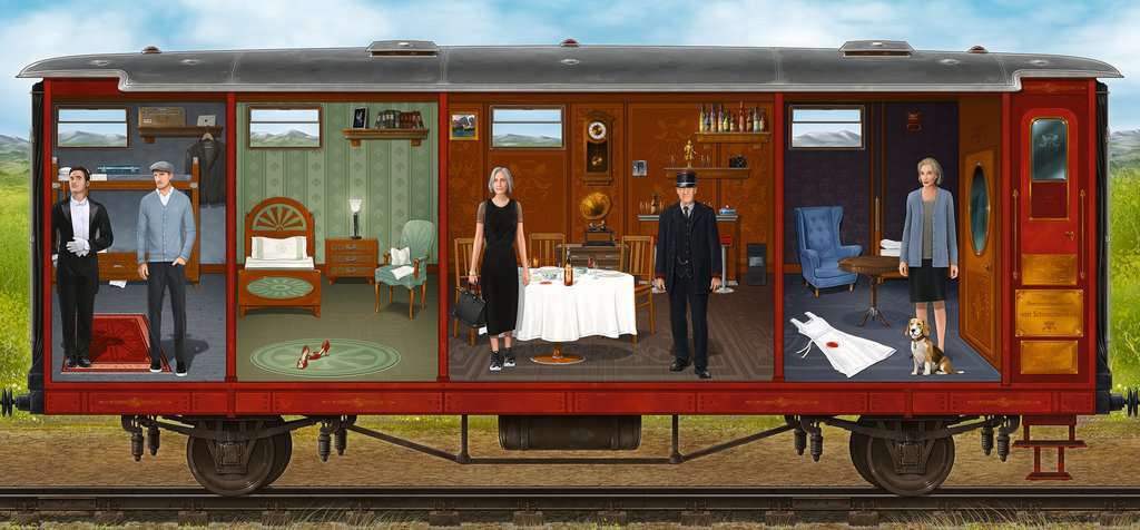 Ravensburger Spiel Puzzle X Crime: Das verlorene Feuer
