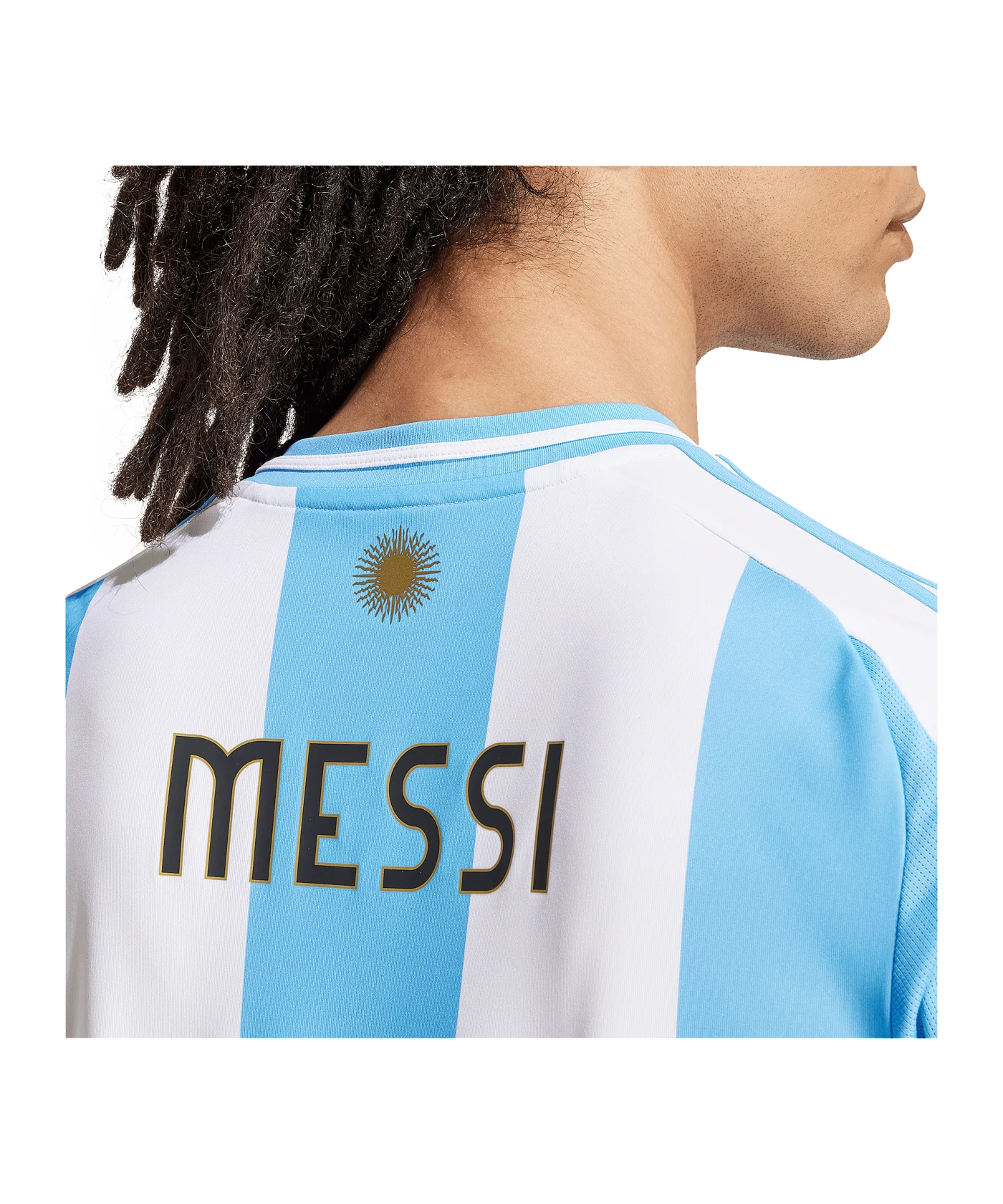 adidas Argentinien Trikot Home Copa America 2024 Messi Weiss