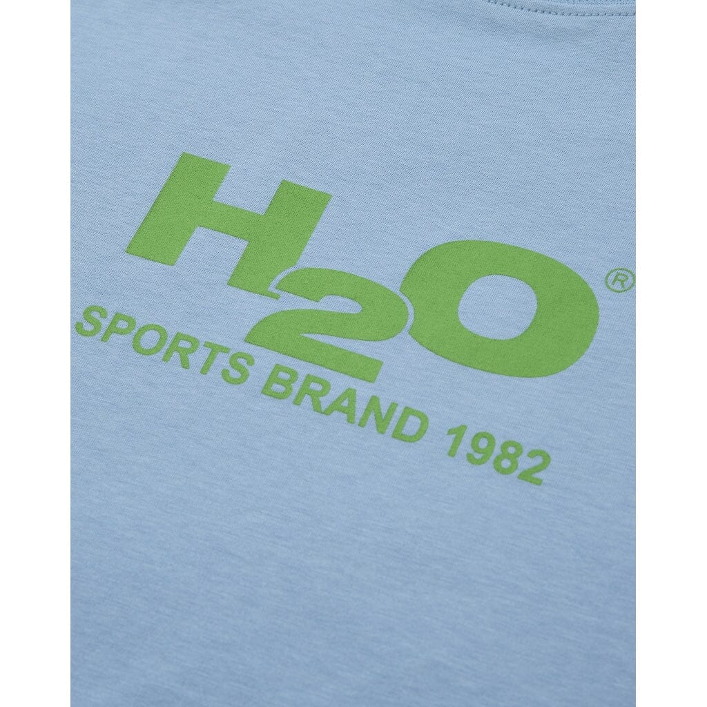 H2O Logo Tee 2535 baby blue