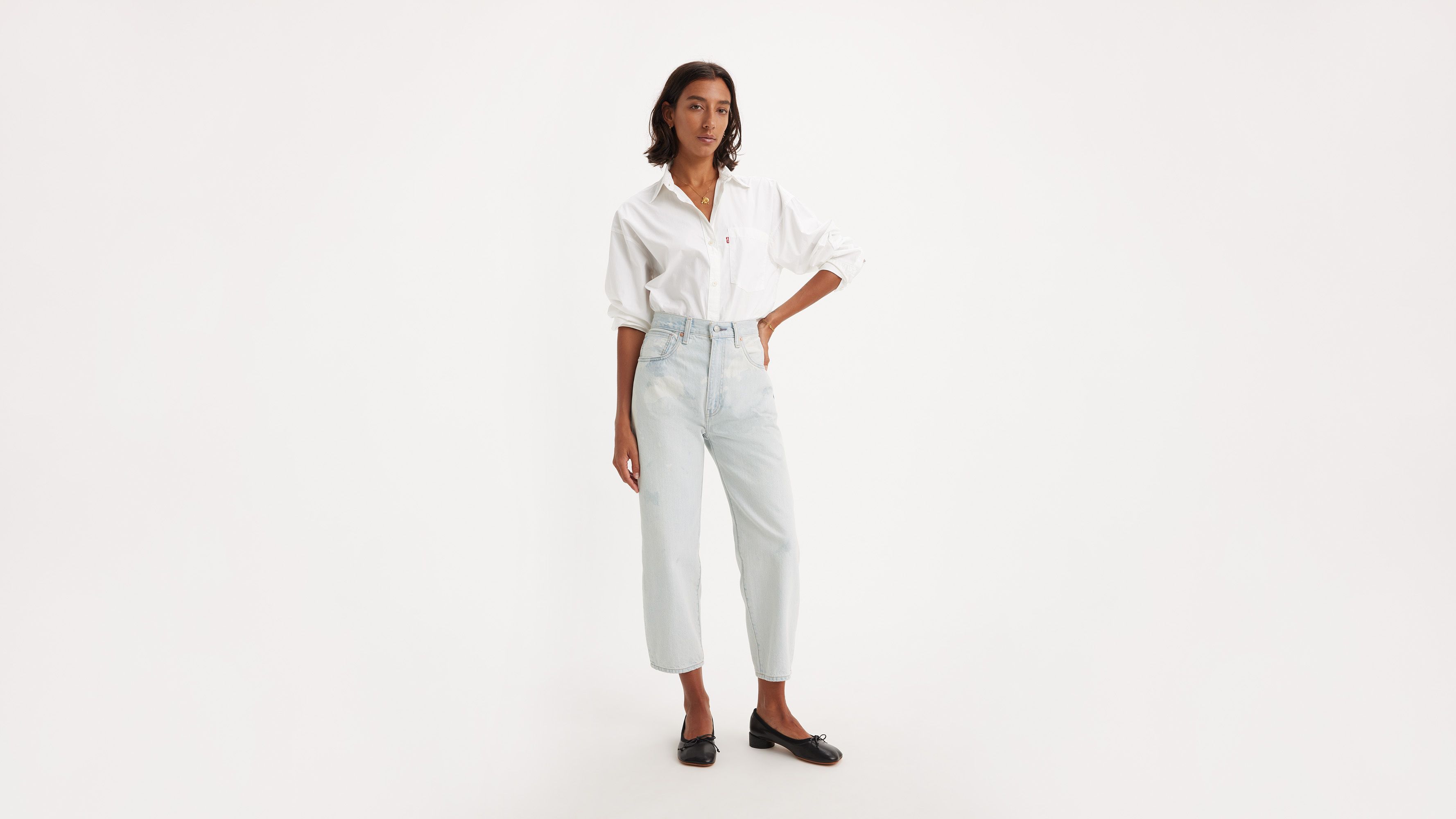 Levi's® jean Barrel Made in Japan - Kumo - Bleu