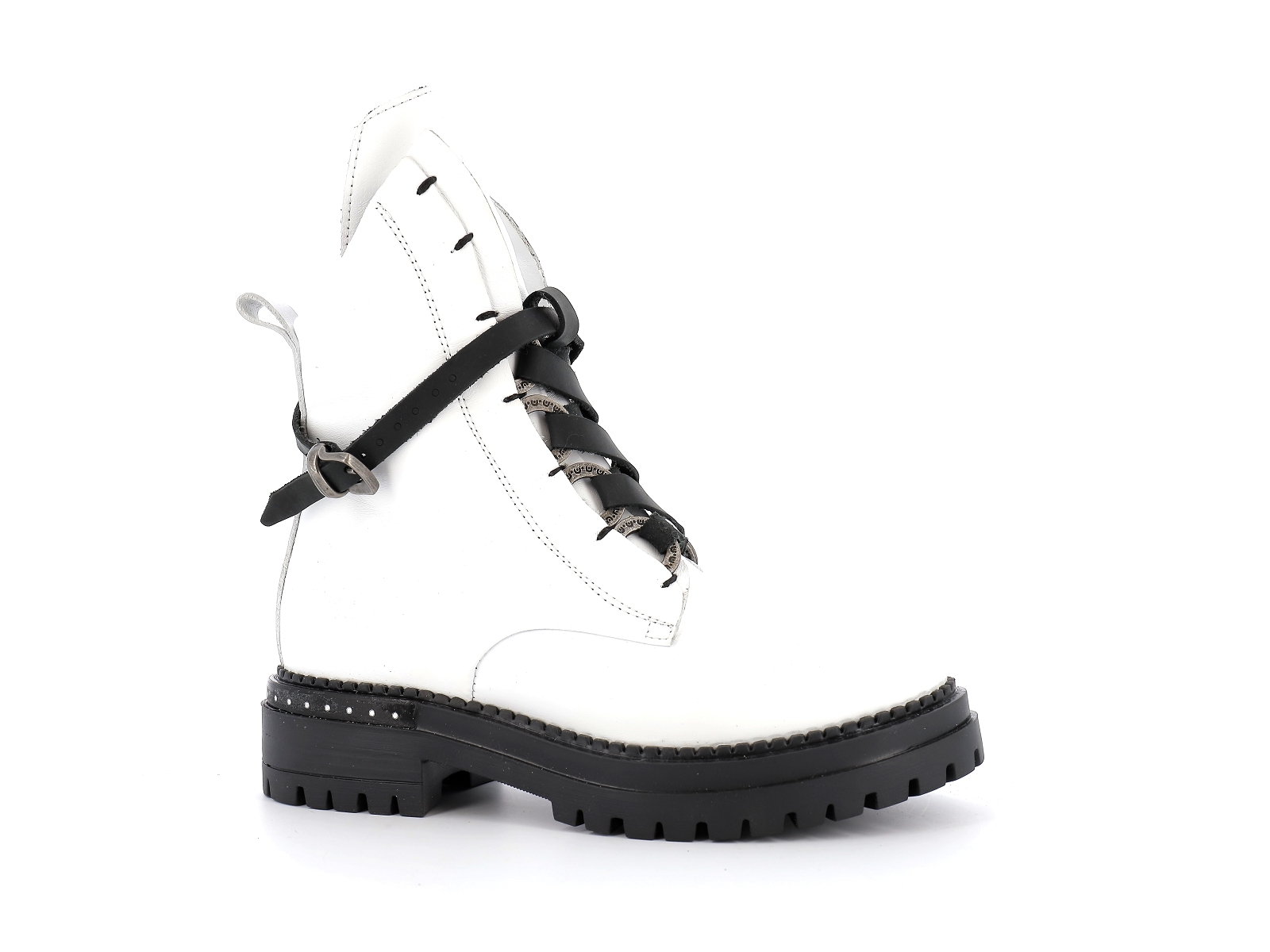 Metamorf ose-KAIDE Cuir Blanc
