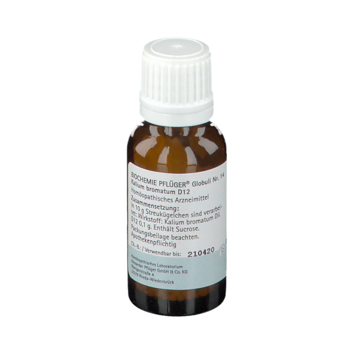 BIOCHEMIE PFLÜGER® Nr. 14 Kalium bromatum D12