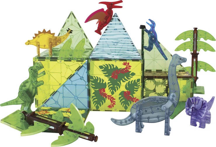 Magna-Tiles Magna-Tiles Dino World XL 50pcs