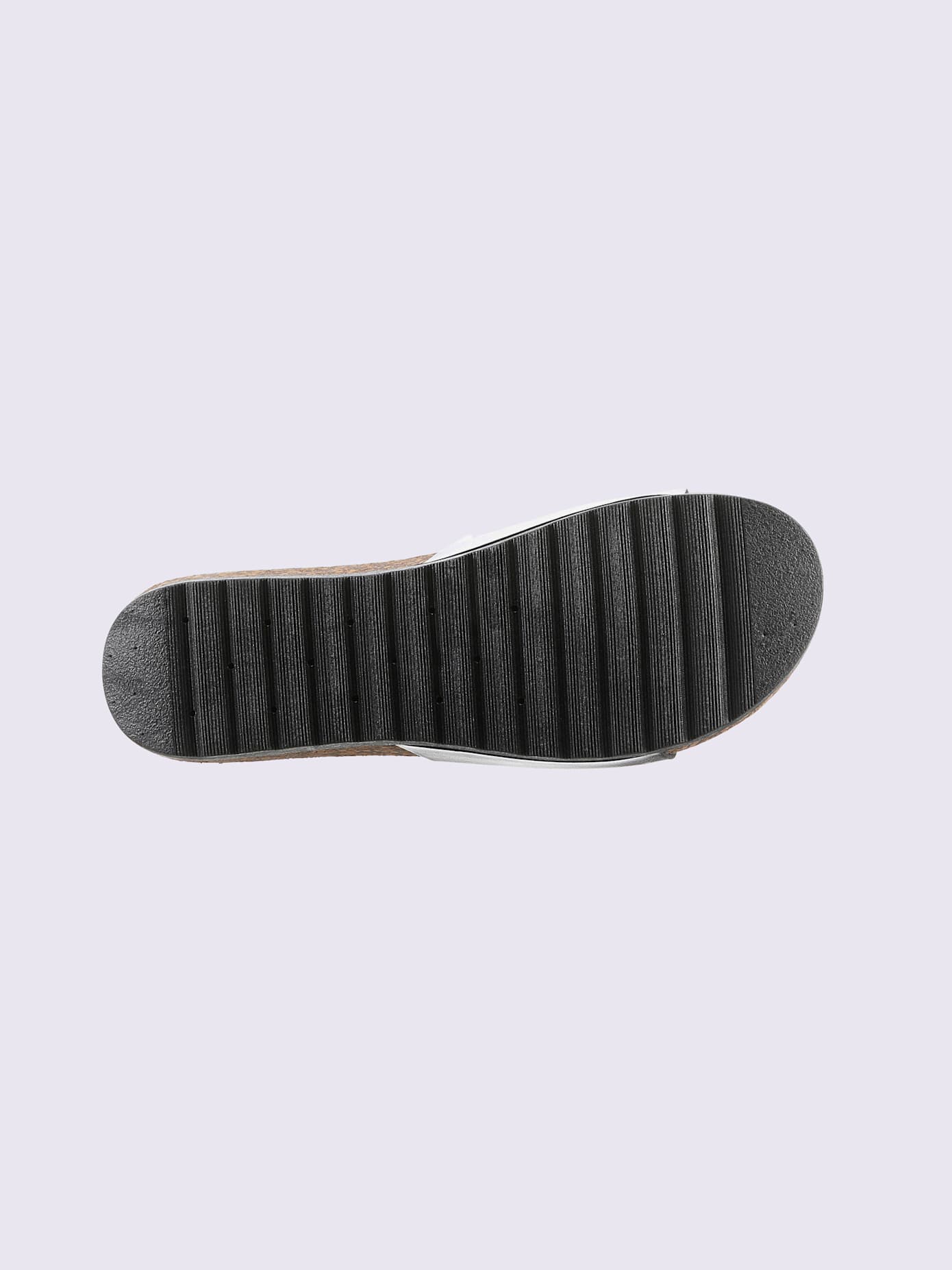 Mules talon tendance avec semelle compensée