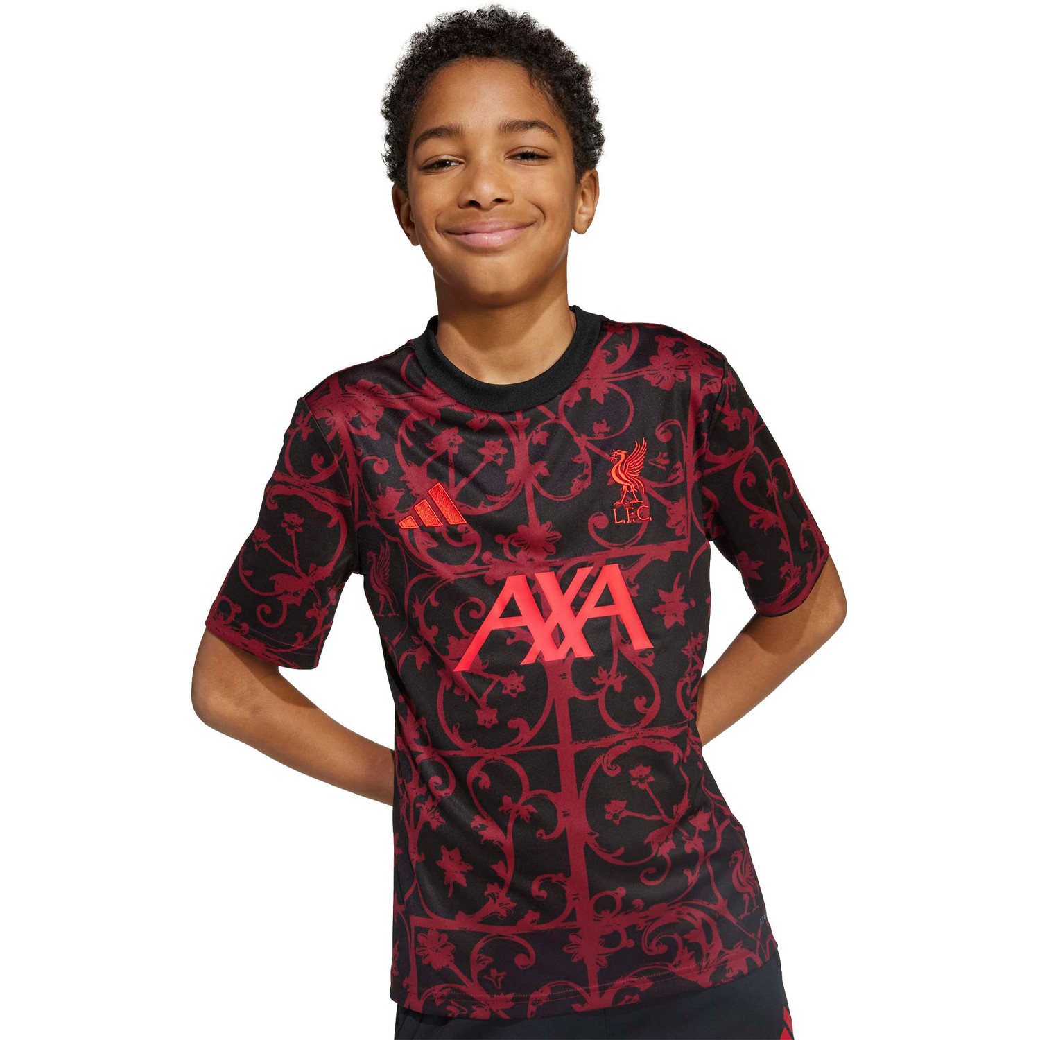 adidas Liverpool Pre-Match Shirt Kids 2025/2026