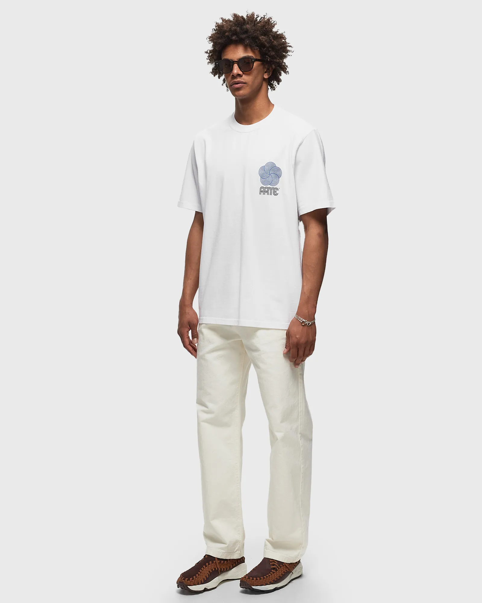 Arte Antwerp Circle Flower Back Front Print T’shirt