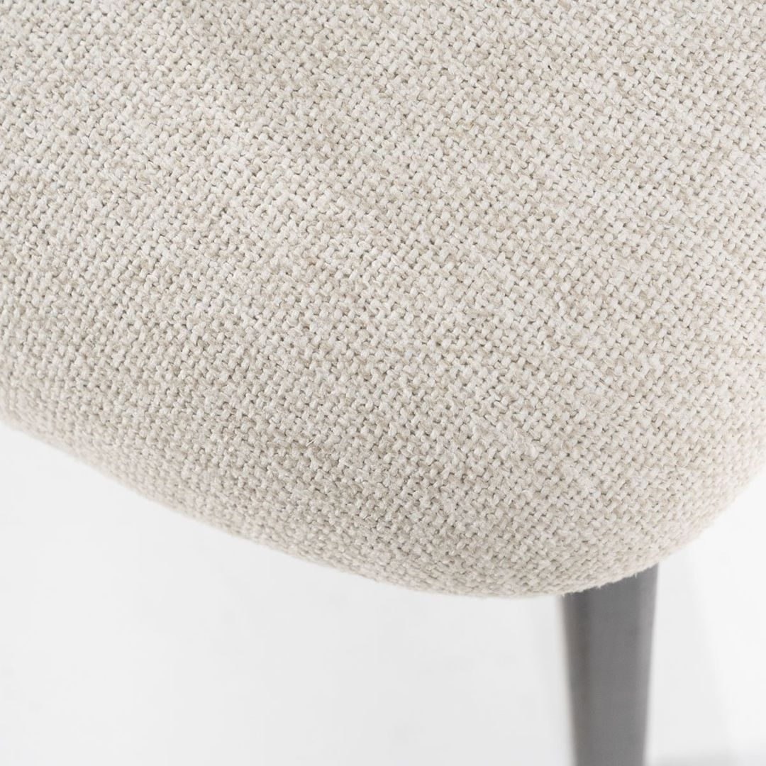 Eleonora   Mikky Beige Eetkamerstoel