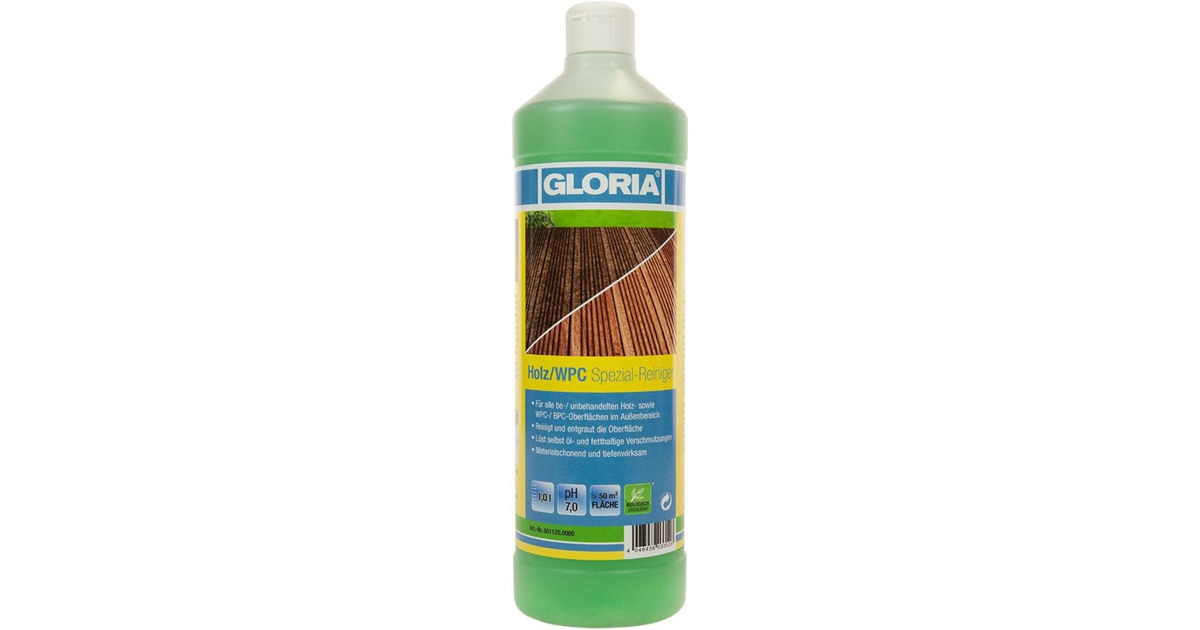 GloriaHout / WPC speciale reiniger, 1 liter reinigingsmiddel
