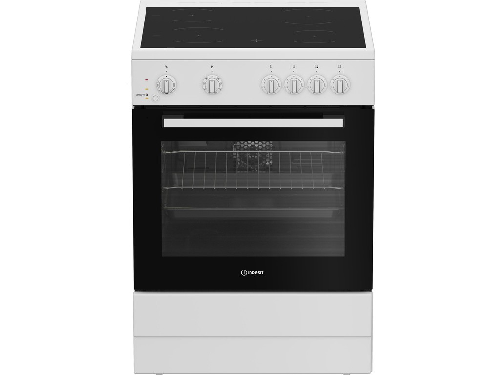FOGAO VITROCERAMICA INDESIT IS6V8KSW/P BRANCO A 8700W 66L