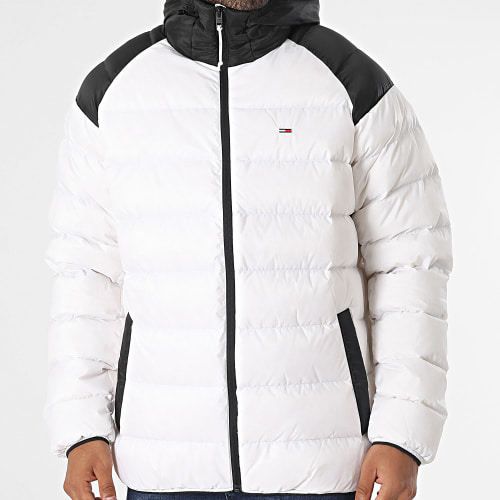 Doudoune Colorblock Light Down 7233 Blanc Noir