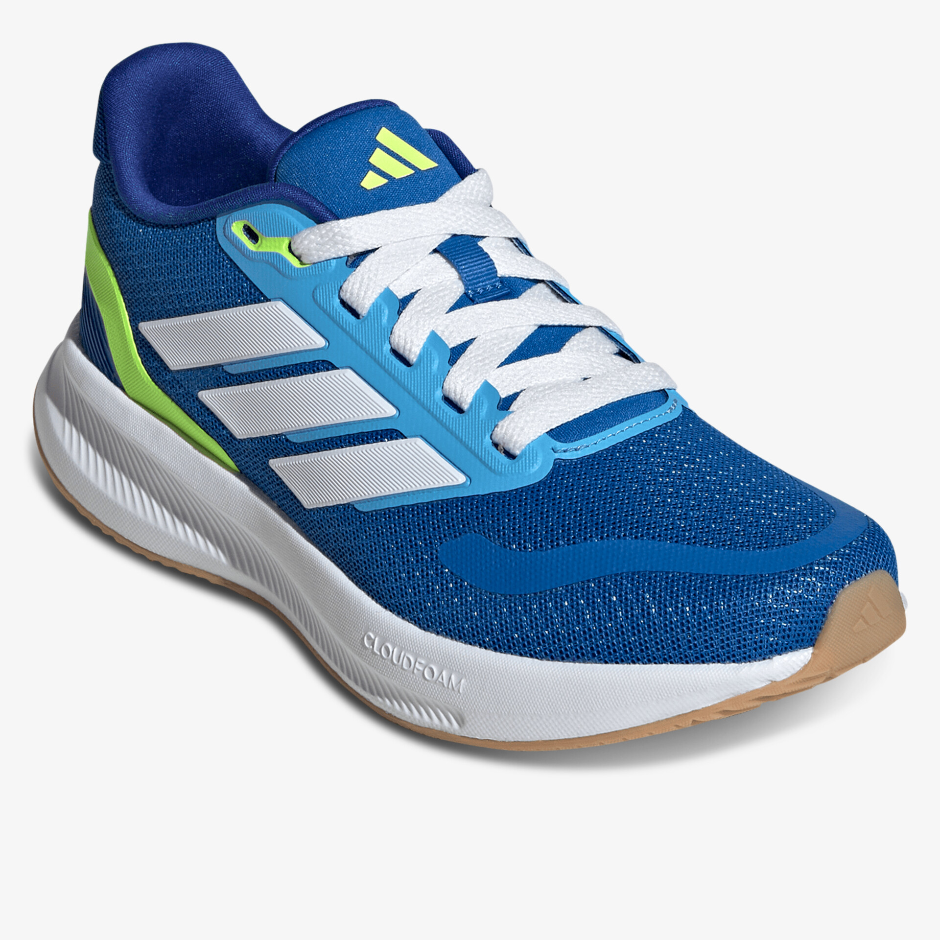 adidas RUNFALCON 5 J Kinder Sportschuhe blau