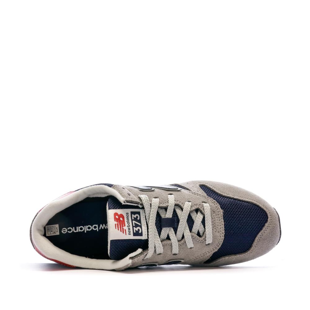 New Balance Baskets Gris/Marine Homme New Balance 373