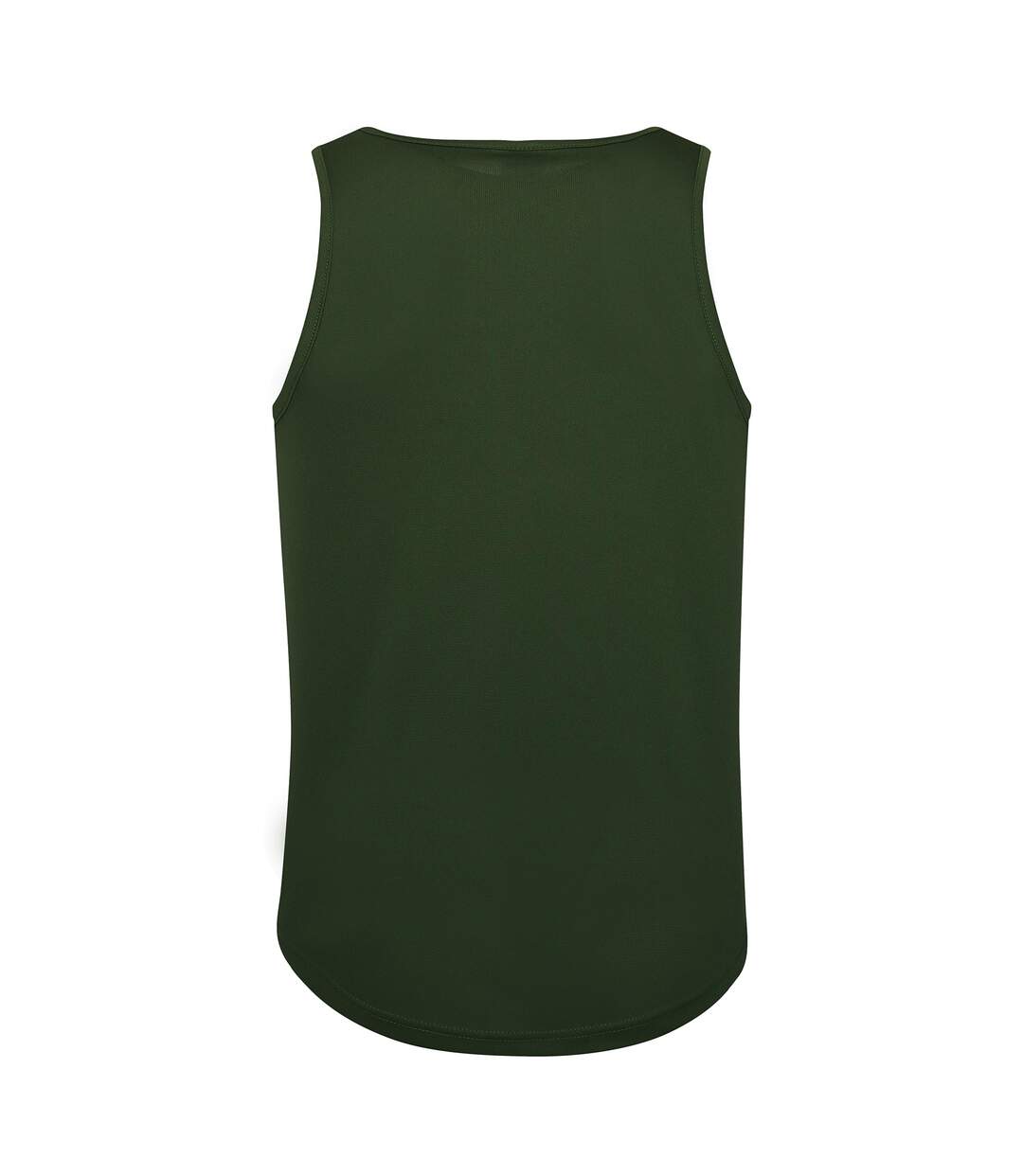 Débardeur sport uni Just Cool - Homme (Vert bouteille) - UTRW687