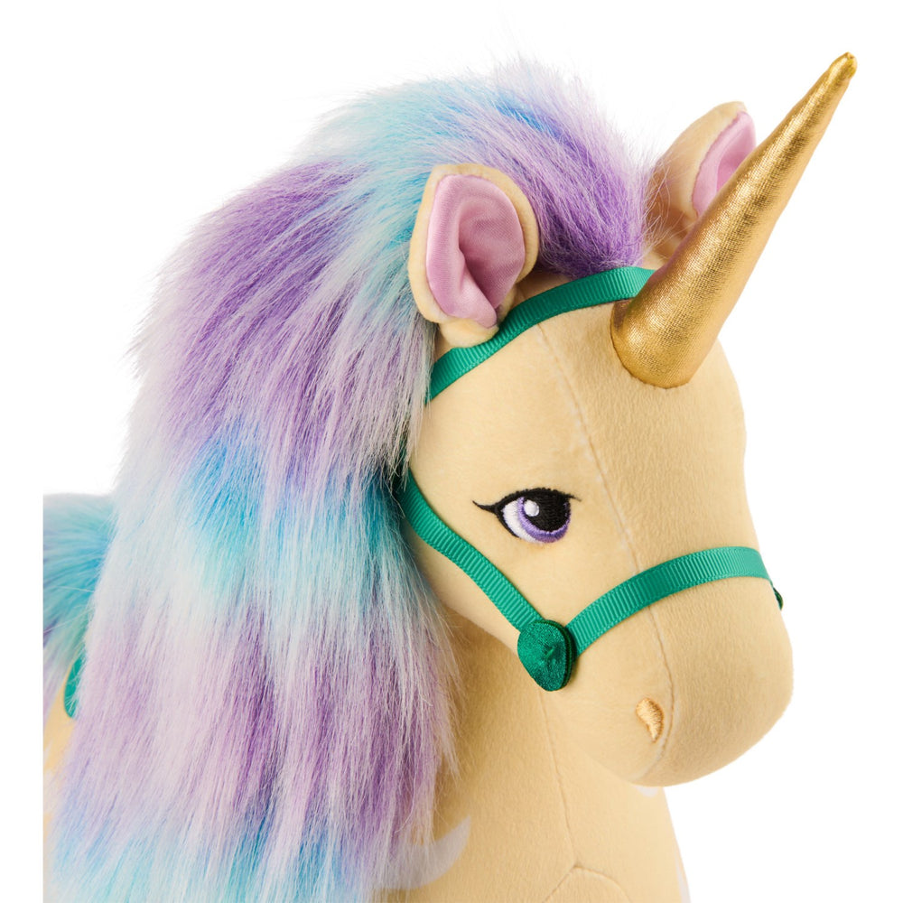 Køb Unicorn Academy Leaf Plys 38 Cm