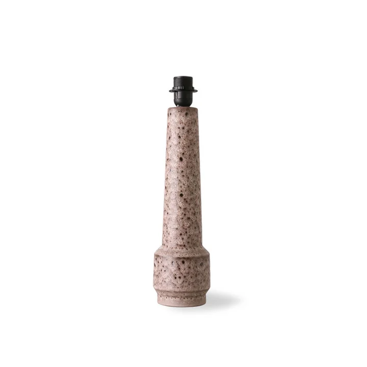 HKliving - Retro Tischleuchtenfuss, H 45 cm, braun